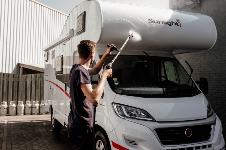 Camper wassen