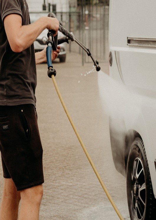 camper poetsen en wassen
