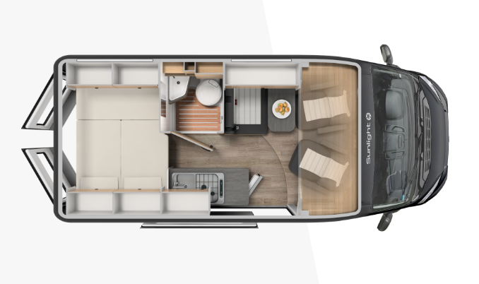 Sunlight Cliff indeling