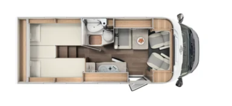 Carado V337 Edition 15 indeling