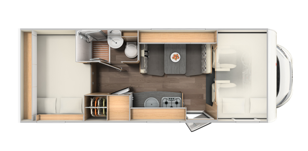 Sunlight A70 indeling