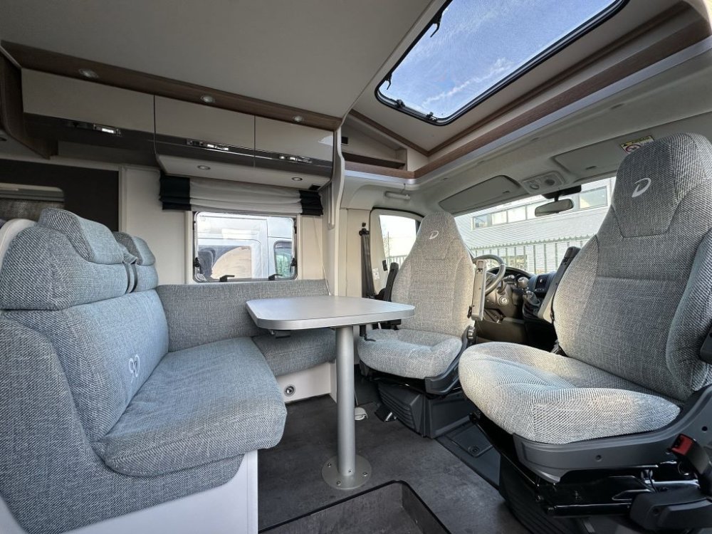 Dethleffs trend, schakel, zitgedeelte