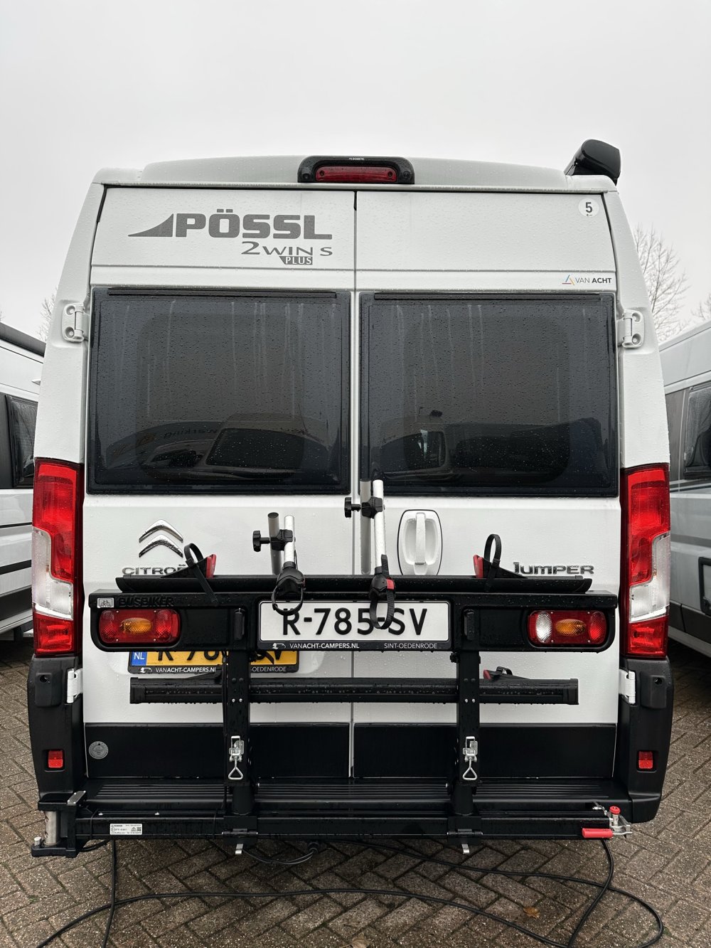 Possl 2Win S Plus, achterkant