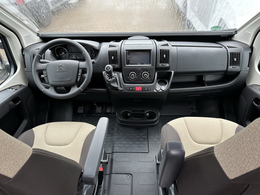 Buscamper clever, dashboard