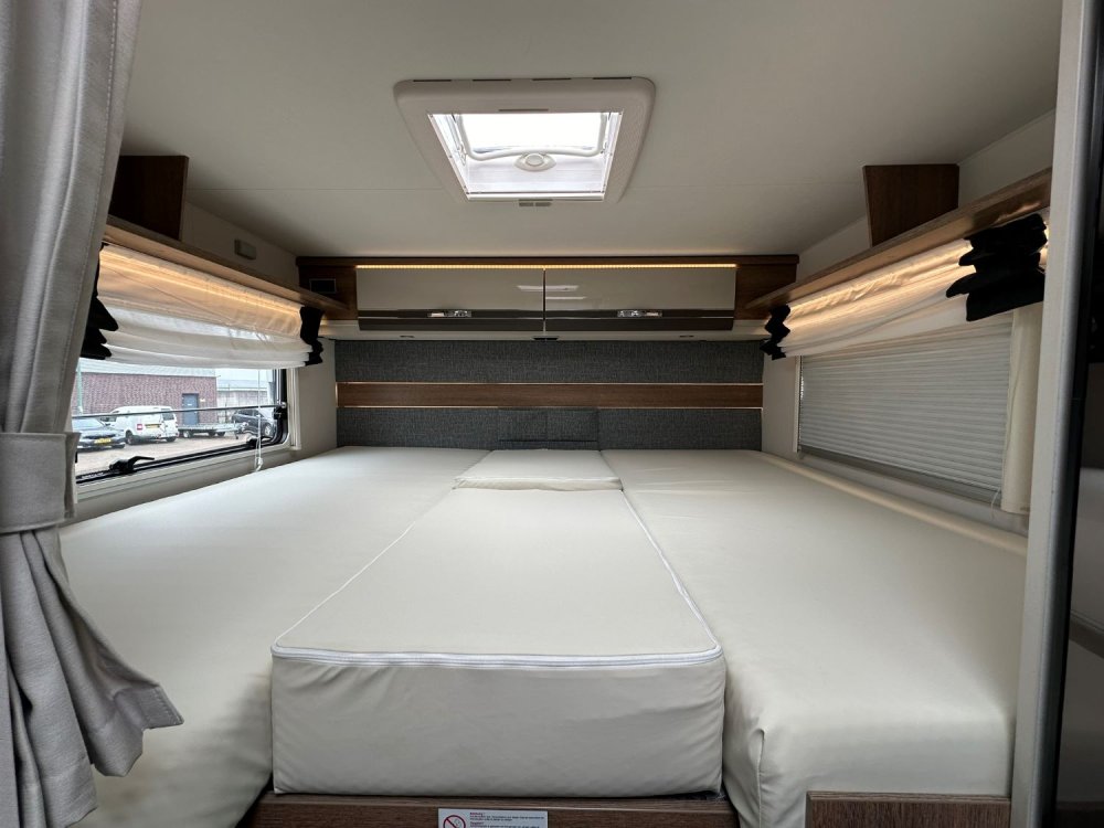 Dethleffs trend, schakel, bed