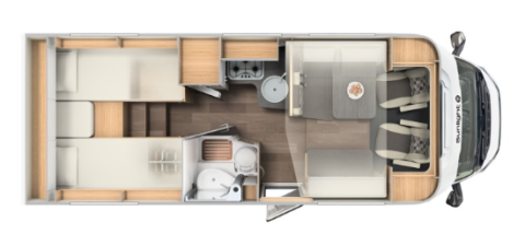 Sunlight T670S indeling 