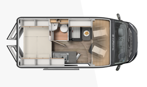 Sunlight Cliff indeling