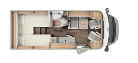 Carado V337 Edition 15 indeling