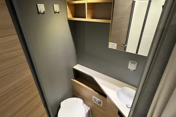 Dethleffs just, toilet